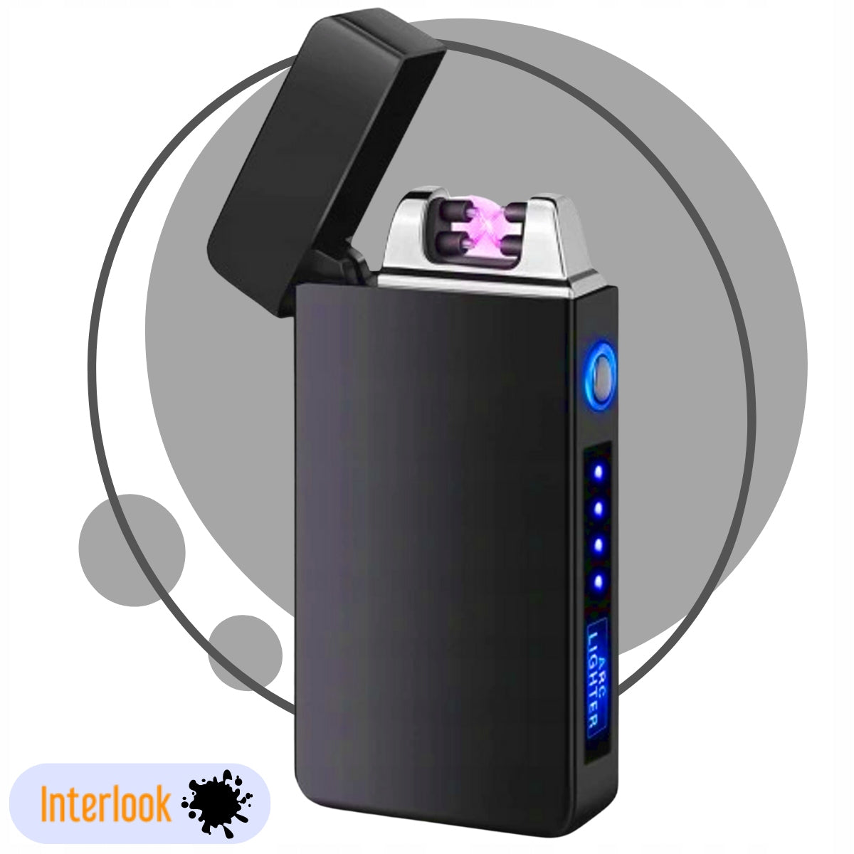 Plazminis Elektrinis Uždegiklis su USB Įkrovimu – Modernus ir Elegantiškas