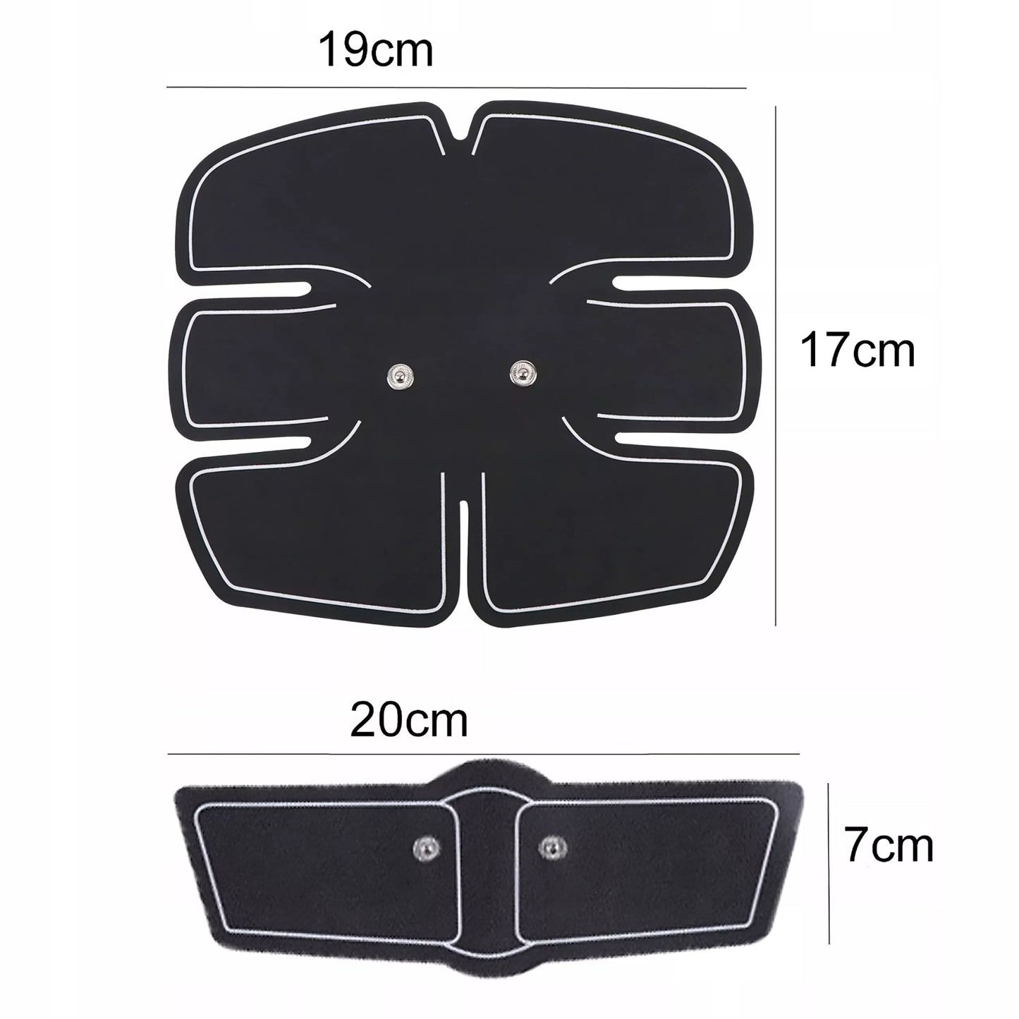 Raumenų masažuoklis pilvui, nugarai, rankoms, sėdmenims, kojoms - masažuoklis 3 viename