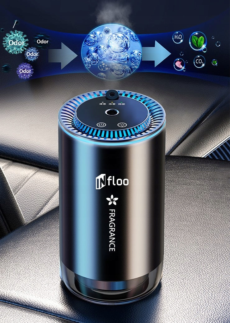 Belaidis automobilinis atomizatorius, oro drėkintuvas, kvapų difuzorius