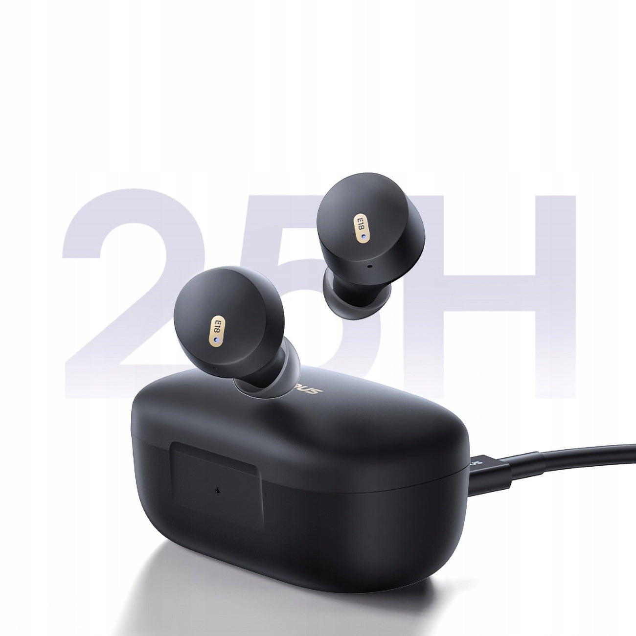 Belaidės ausinės HF Bluetooth 5.3 TWS su ENC IPX4 EARPHONES BASEUS