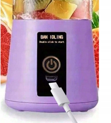 Nešiojamas Belaidis Kelioninis Blenderis USB – Buteliukas Kokteiliams