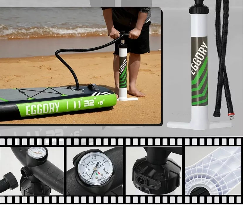 Irklentė 335 cm pripučiama, irklentės rinkinys