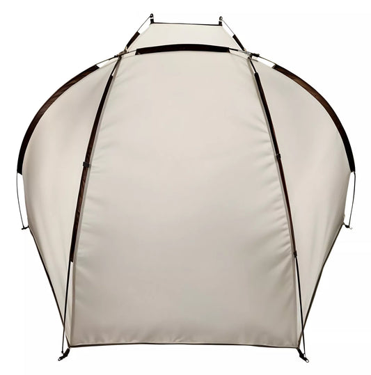 Didelė paplūdimio palapinė - ekranas paplūdimiui, puspalapinė 220x120x120cm + dėklas