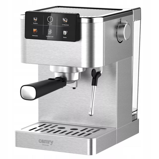 Slėginis kavos aparatas 20 bar 1350W Automatinis, su portafilteriu + pieno putų plakiklis