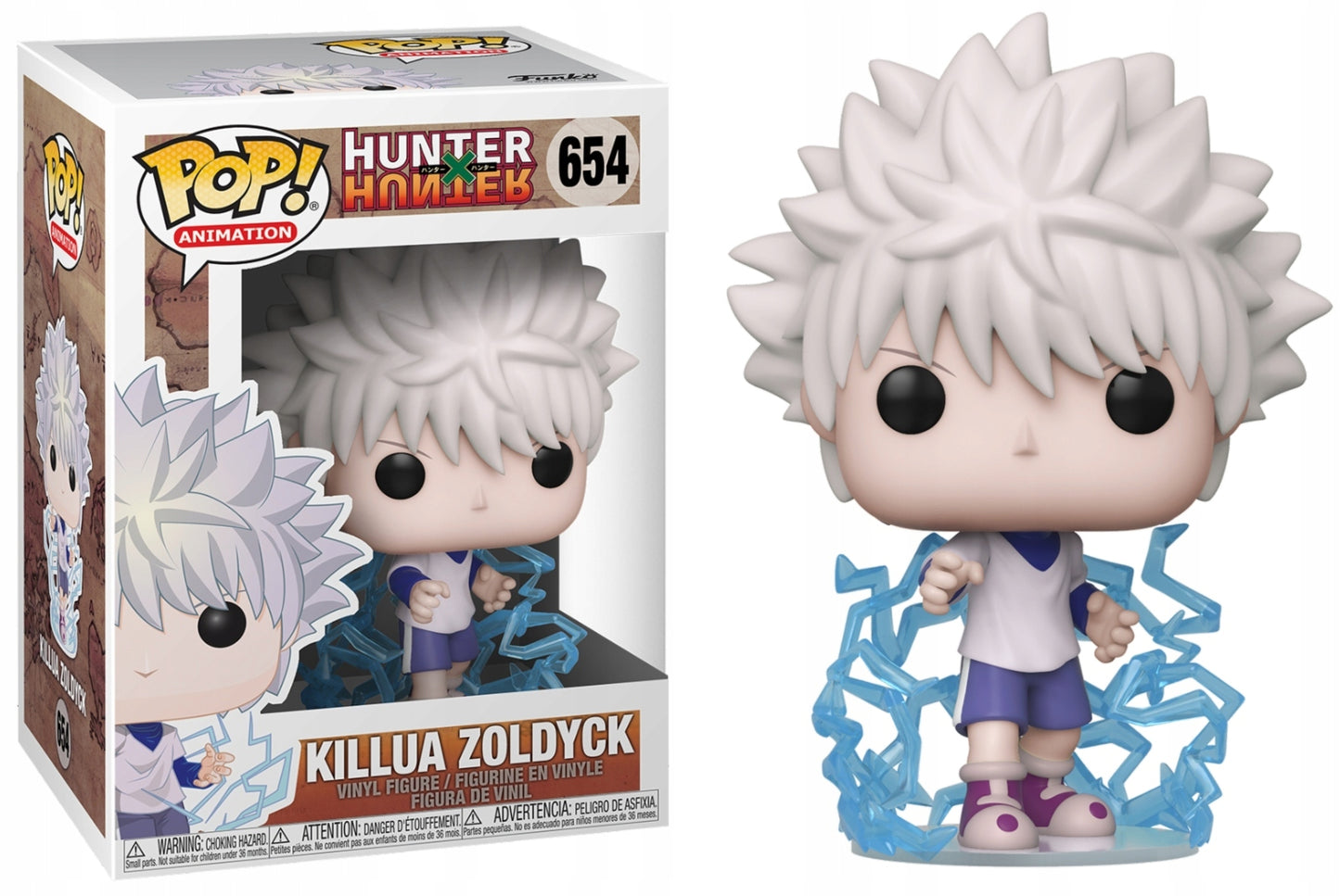 Figūrėlė Funko Pop! Hunter x Hunter Killua Zoldyck