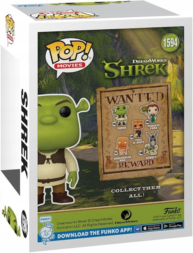 Figūrėlė Funko Pop! Shrek 1594