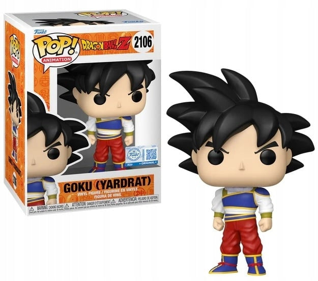 Funko POP! DRAGON BALL Z Animacija 2106 Goku Yardrat (GW)