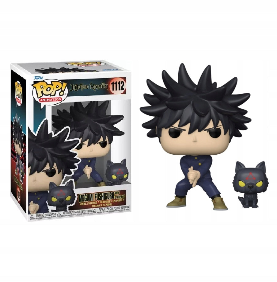 Funko POP! JUJUTSU KAISEN 1112 - Megumi su šunimis
