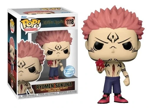 Funko Pop! Jujutsu Kaisen Sukuna su širdimi 9 cm