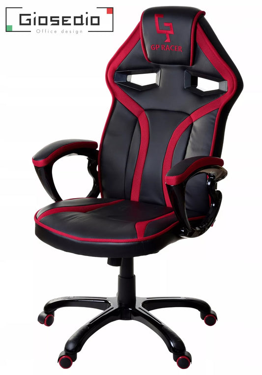 Gaming kėdė žaidimams – raudona, ergonomiška