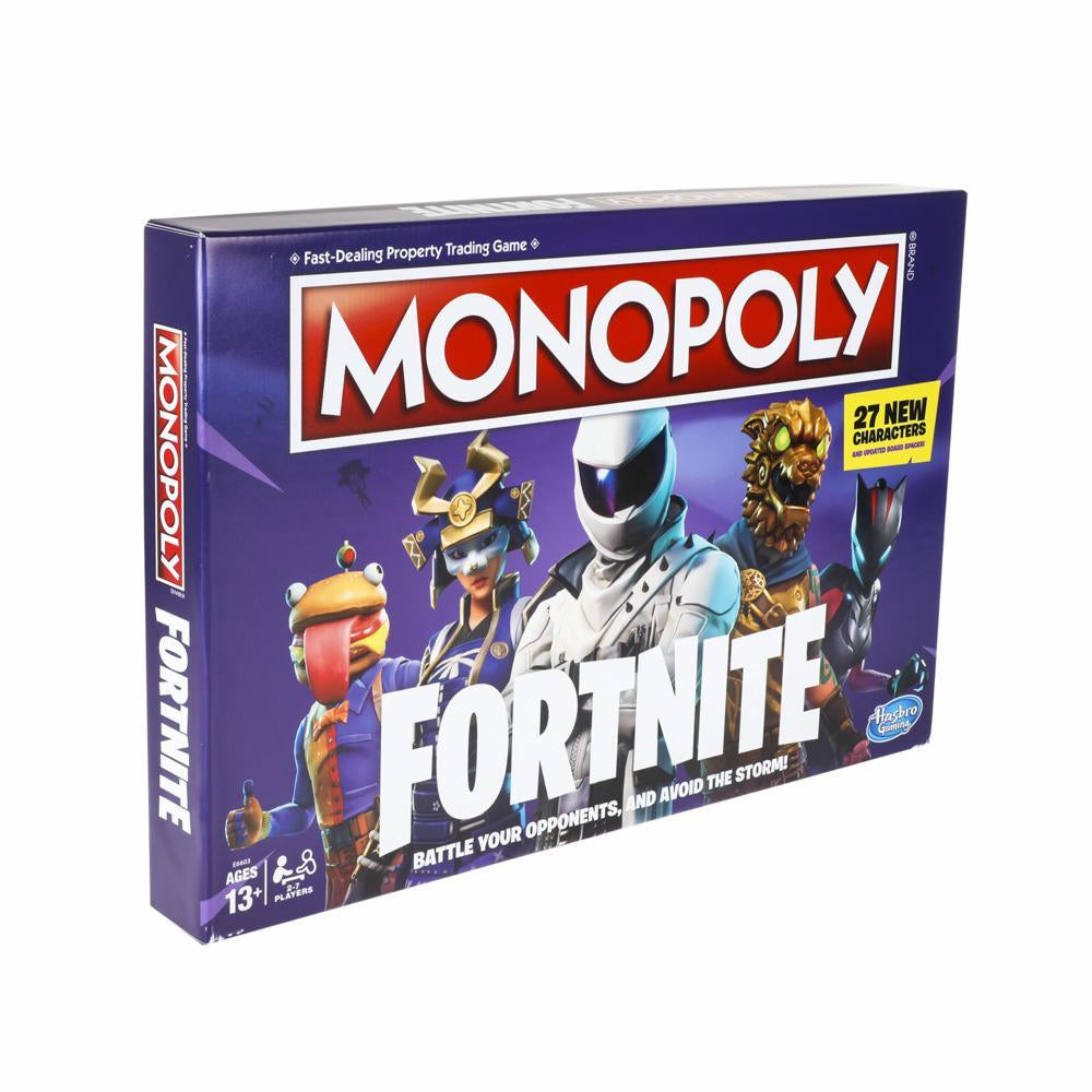 Stalo žaidimas Hasbro Monopoly: Fortnite (Angliška, violetinė laida)