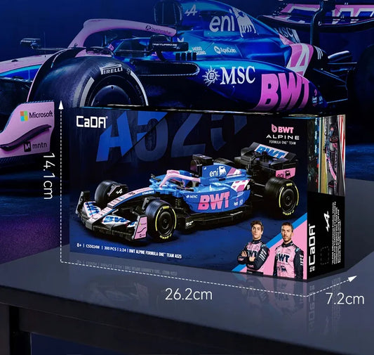 Konstruktorius CaDA Alpine F1 bolidas, 300 dalių