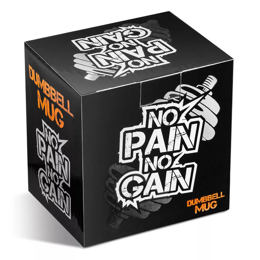 Sportinis puodelis „No Pain No Gain“