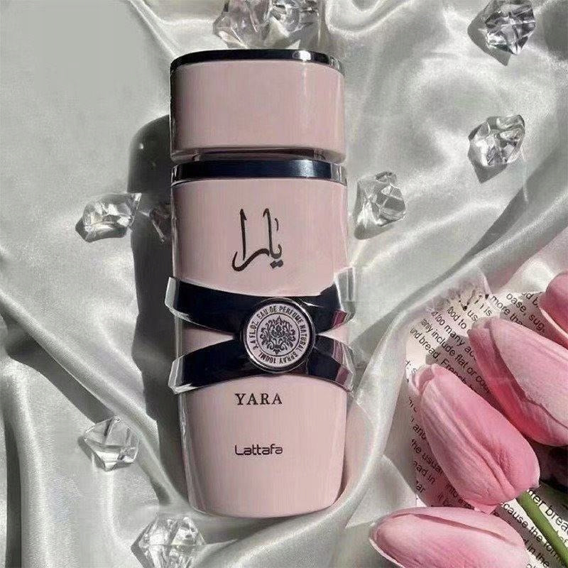 LATTAFA YARA 100ml EDP – Arabiški moteriški kvepalai, vaniliniai-rydūdiškiai