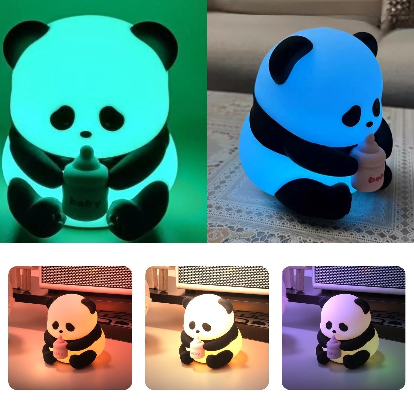 LED Pandos naktinis šviestuvas