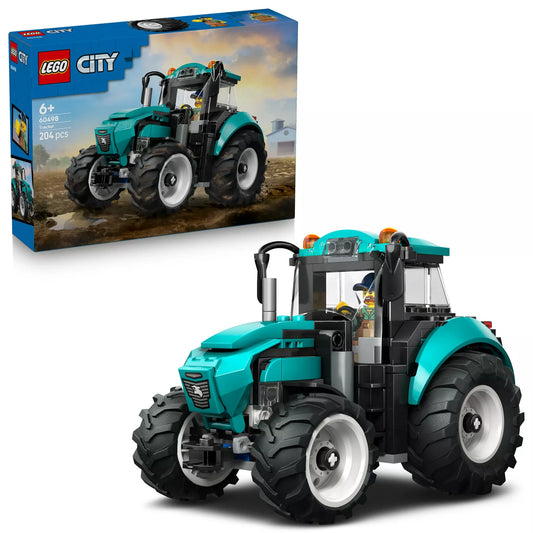 LEGO CITY 60498 Traktorius, kaladėlių rinkinys vaikams nuo 6 metų