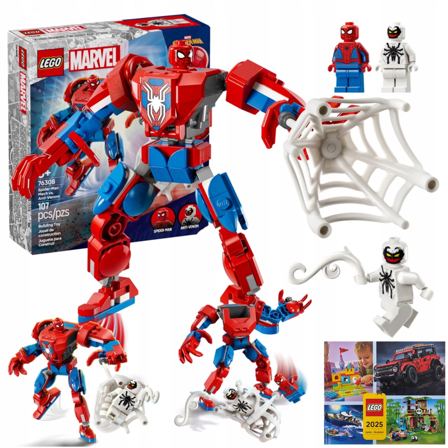 LEGO Marvel Super Heroes 76308 Žmogus-voras prieš Anti-Venomą