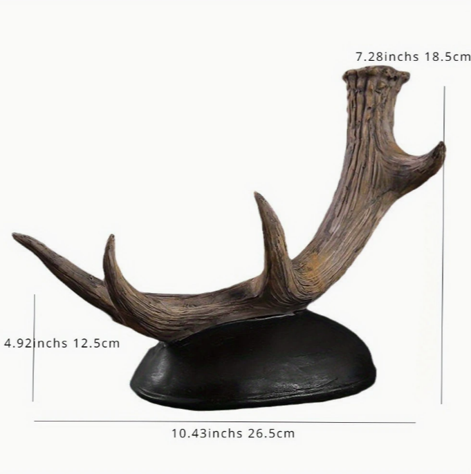 Horn-shaped wine holder