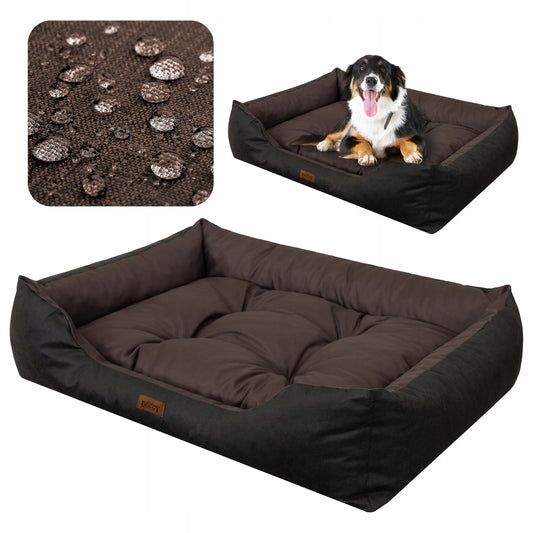 Didelė tvirta šunų lova XL 92x73 cm sofa-gultas Labradorui