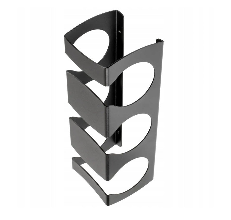 Loft Industrial metalinis vyno stovas (3 bot.)