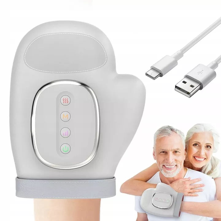 Rankų masažuoklis, masažinė pirštinė, akupresūra