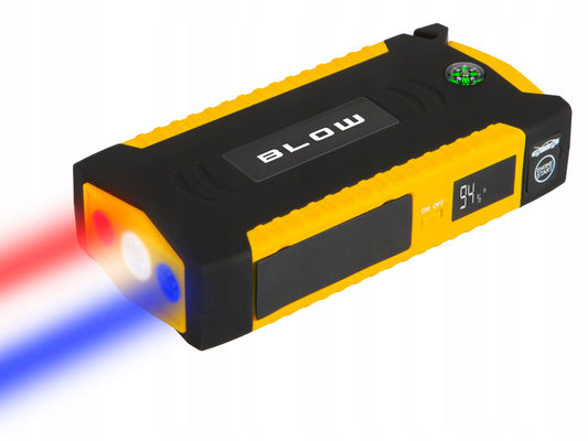 Galingas Powerbank Starteris Boosteris su Kabeliais, Žibintuvėlis, Rinkinys 16800mAh