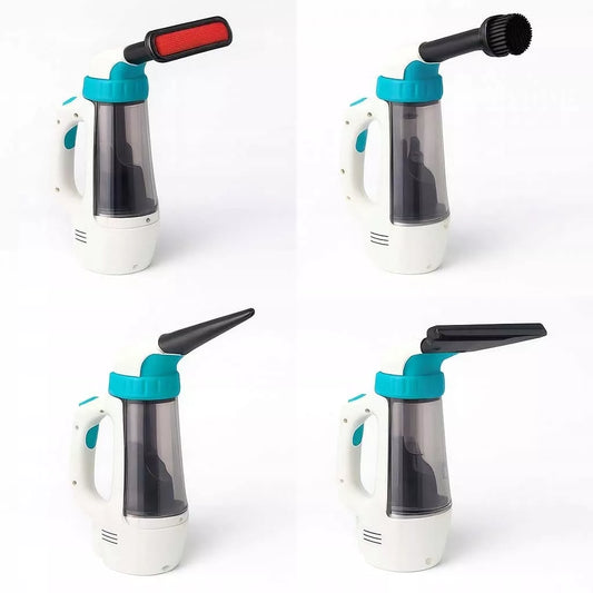 Langų valymo priemonė su teleskopine rankena 4 in 1