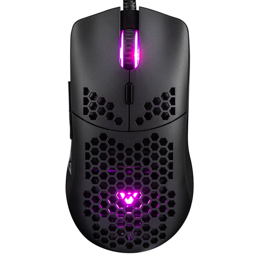 Laidinė žaidimų pelė - RGB apšvietimas - Optinis jutiklis 12400 DPI