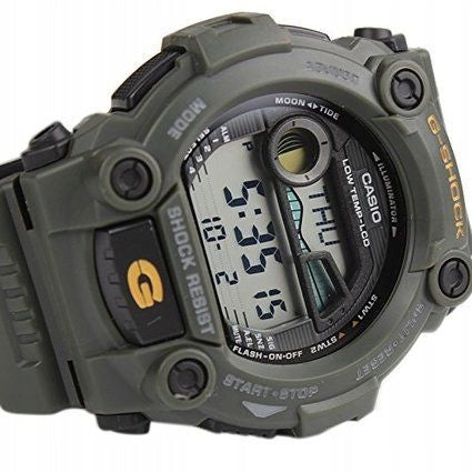 Vyriškas Laikrodis Casio G-Shock G-7900-3DR – Atsparumas ir Lauko Funkcijos