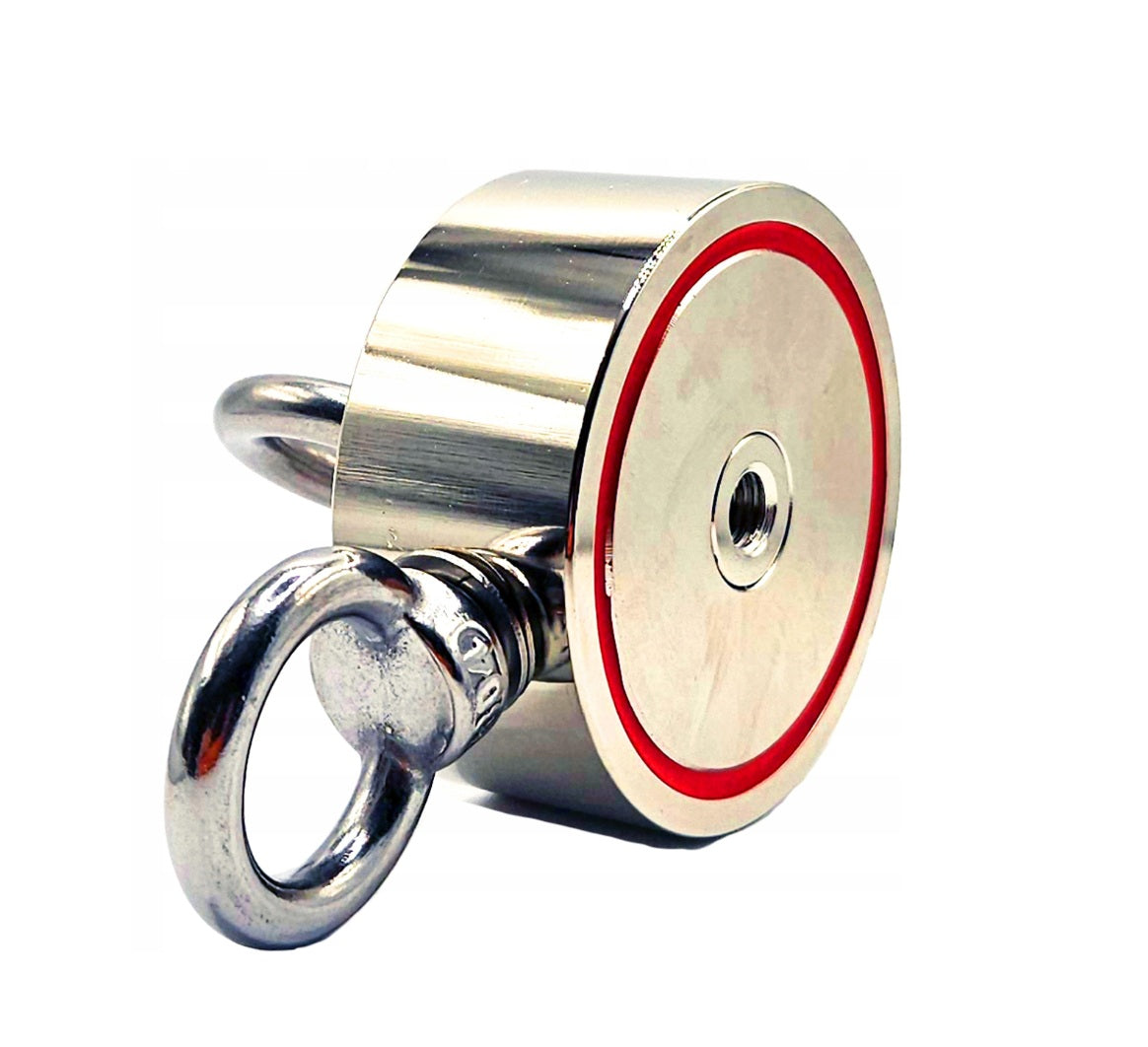 Neodimio magnetų rinkinys žvejybai vandenyje 2×(300kg)