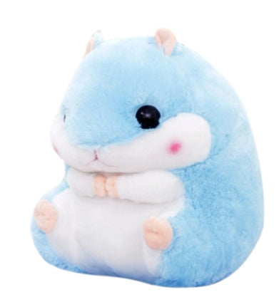 Mėlynas Žiurkėnas pledas šviesiai mėlynas užklotas Pliušinis žaislas didelė minkšta lėlė meškiukas pagalvė 3in1