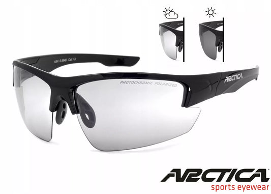 ARCTICA S apsauginiai saulės akiniai – fotochrominiai, poliarizuoti lęšiai