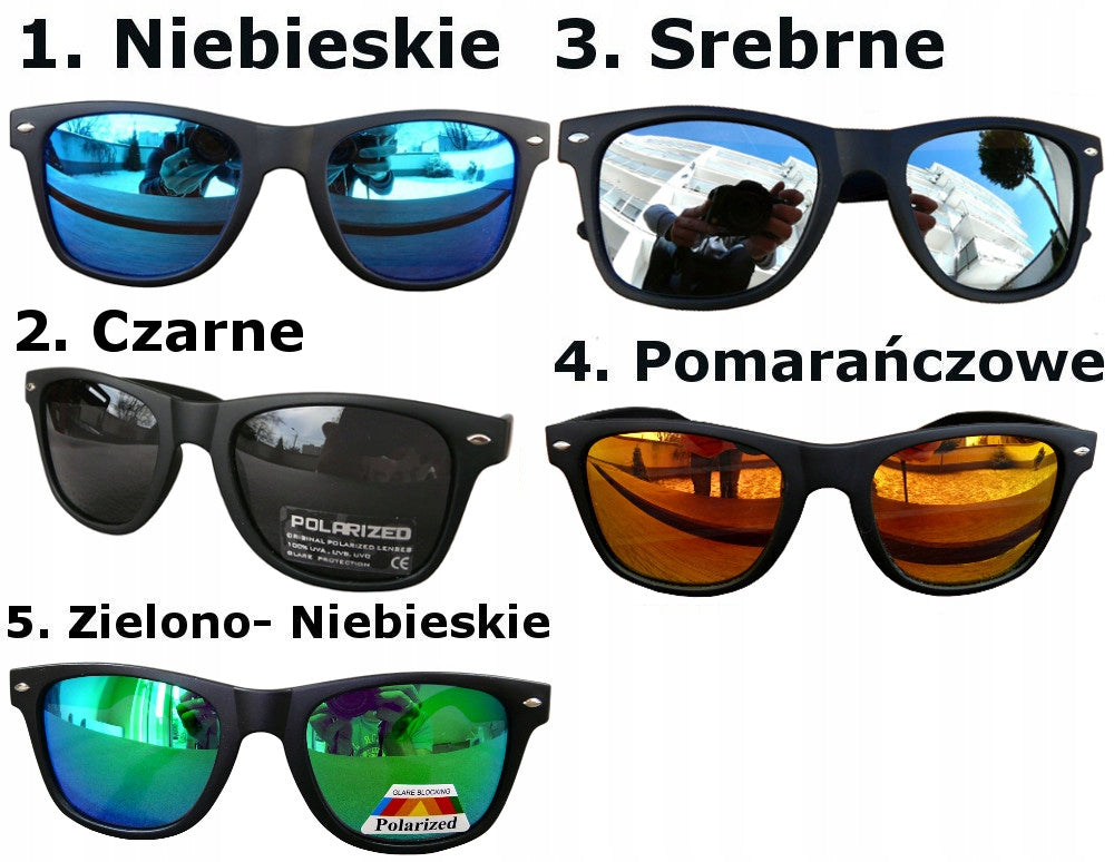 VYRIŠKI POLIARIZUOTI VEIDRODINIAI AKINIAI NERDY