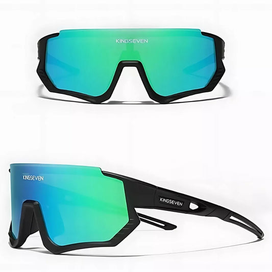 Poliarizuoti sportiniai saulės akiniai su 3 keičiamais lęšiais + rinkinys