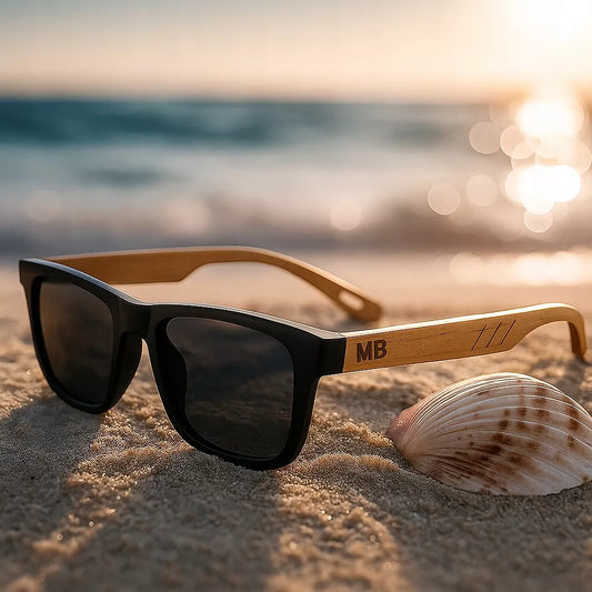 Vyriški poliarizuoti akiniai nuo saulės, UV400 filtras, dėklas