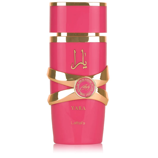 MOTERISKI ARABUŠKI KVAPAI LATTAFA YARA CANDY 100ml SALDŪS VAISINIAI ORIGINALŪS