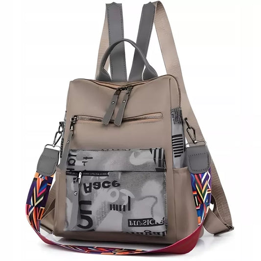 Moteriška 2in1 kuprinė / rankinė – miesto, maža ir patogi