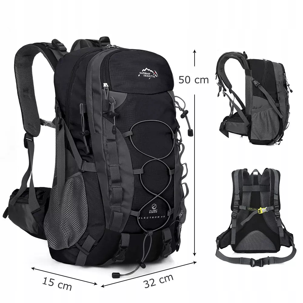 Kelionių kuprinė 25L Traper 1 MĖLYNA su lietaus uždangalu 45l