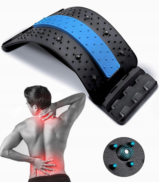 Nugaros tempimo priemonė, masažuoklis su magnetais BACK STRETCHER BOX