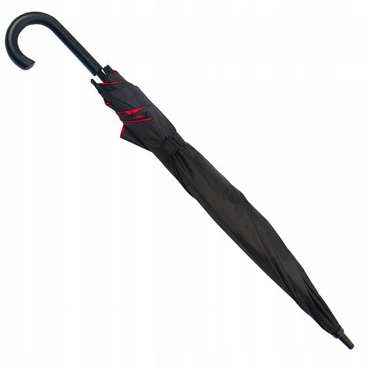 Didelis diplomatinis deleguotas vyriausybinis sutvirtintas skėtis dvipusis 125cm