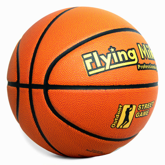 Krepšinio kamuolys 7 FLYING MIKE - streetball kamuolys mokykliniams kiemams ir aikštelėms