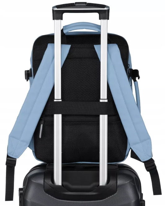 Lengva kelioninė kuprinė, rankinis bagažas, tinkantis į lėktuvą 40x20x25