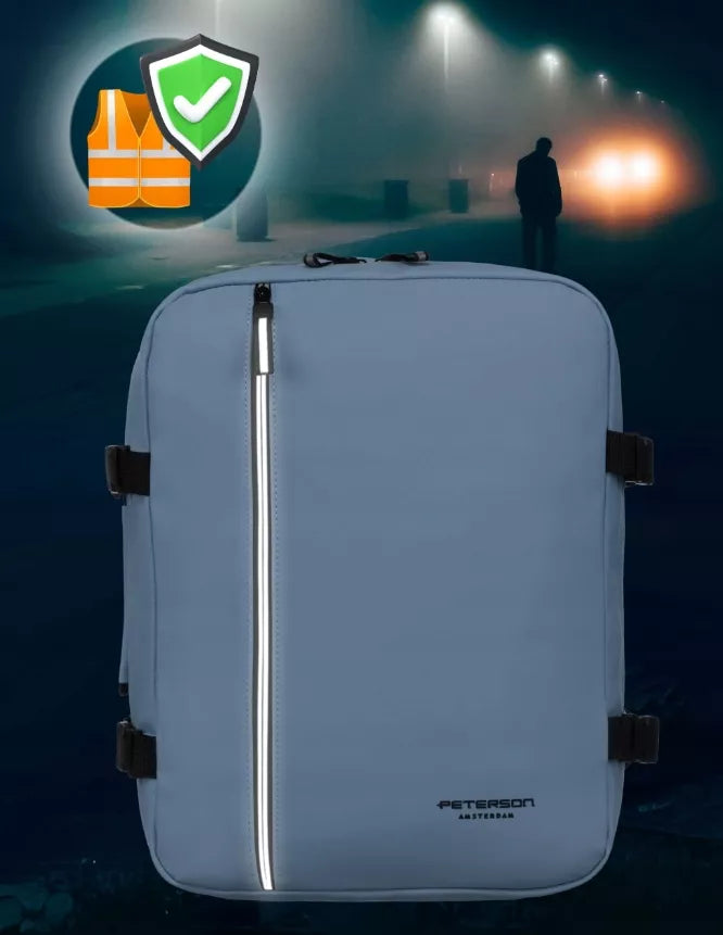 Lengva kelioninė kuprinė, rankinis bagažas, tinkantis į lėktuvą 40x20x25