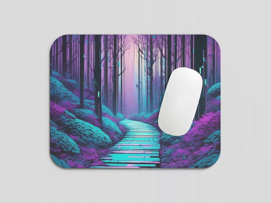 Pelės kilimėlis Miško takas Cyberpunk 18x22