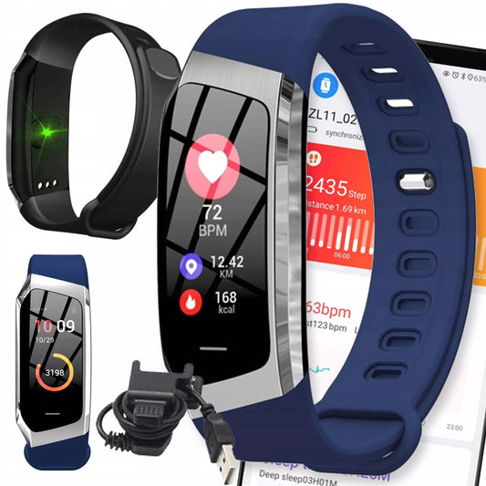 SMARTBAND Apyrankė išmanusis laikrodis AMOLED SP02 atsparus vandeniui PL