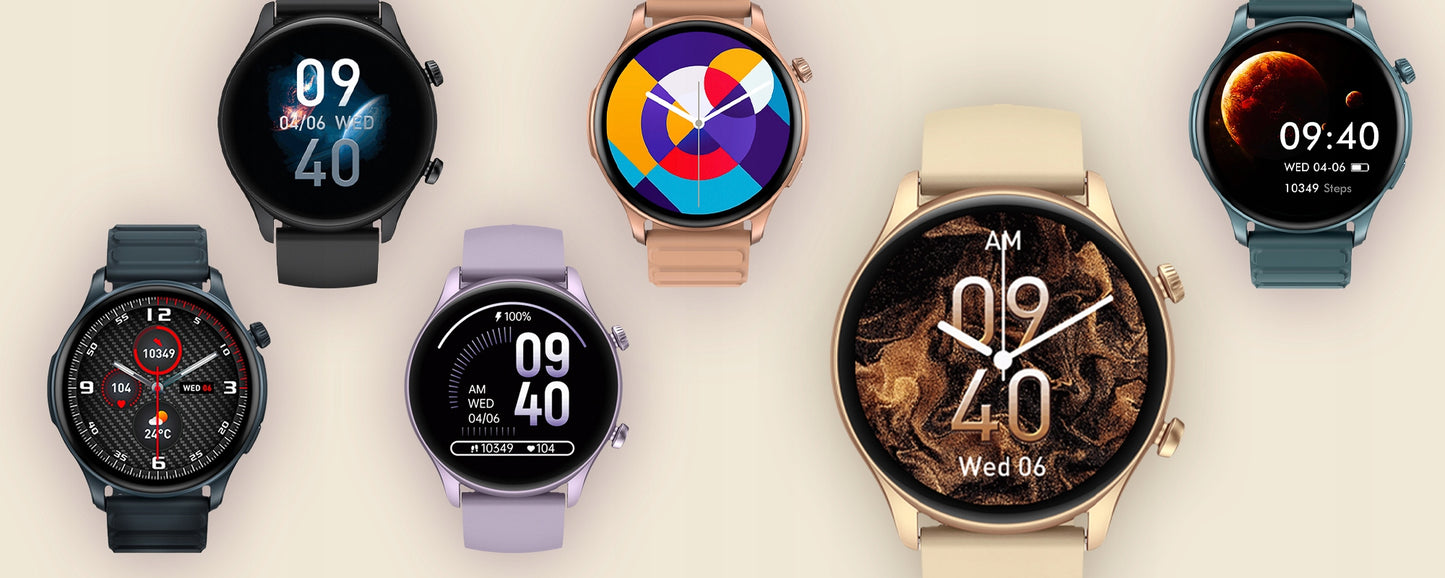 Išmanusis laikrodis Btalk 3 Plus SKAMBUČIAI SPORTAS SMART WATCH MOTERIŠKAS AUKSUOTAS