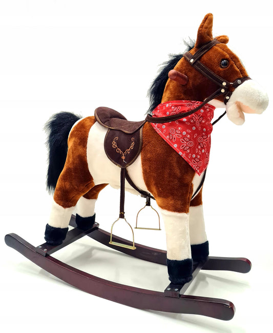 DAINUOJANTIS ARKLIUKAS ANT SVYPUOKLIŲ 74cm DIDELIS SVYPUOKLINIS ARKLIUKAS "Start Baby"