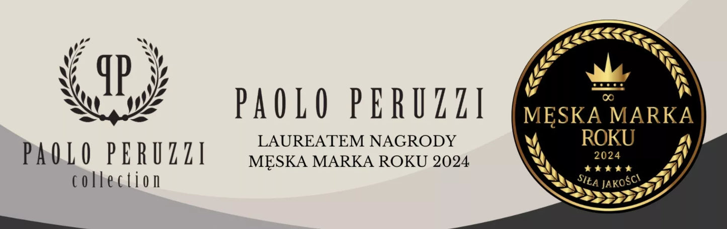 Vyriška odinė rudos spalvos juosmens diržo rankinė Paolo Peruzzi