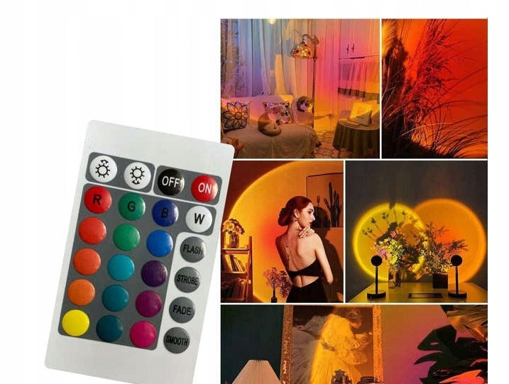 Saulėlydžio RGB šviesos projektorius