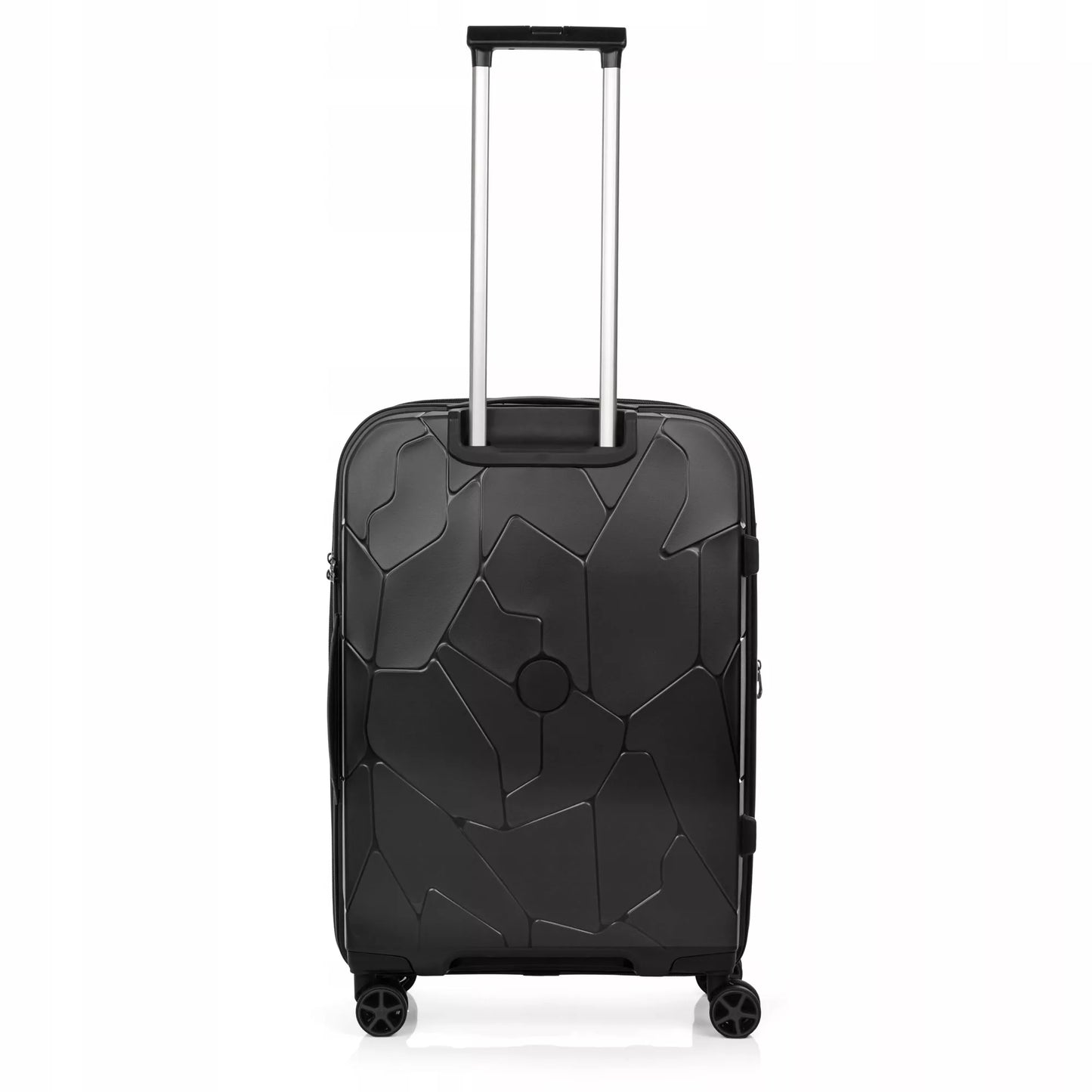Tvirtas vidutinio dydžio lagaminas SwissBags Lava, 80 l